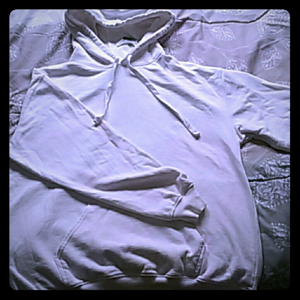 White Oversize Hoodie